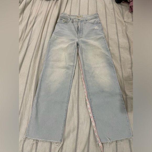 Madewell Denim - Madewell wide leg crop jeans size 23